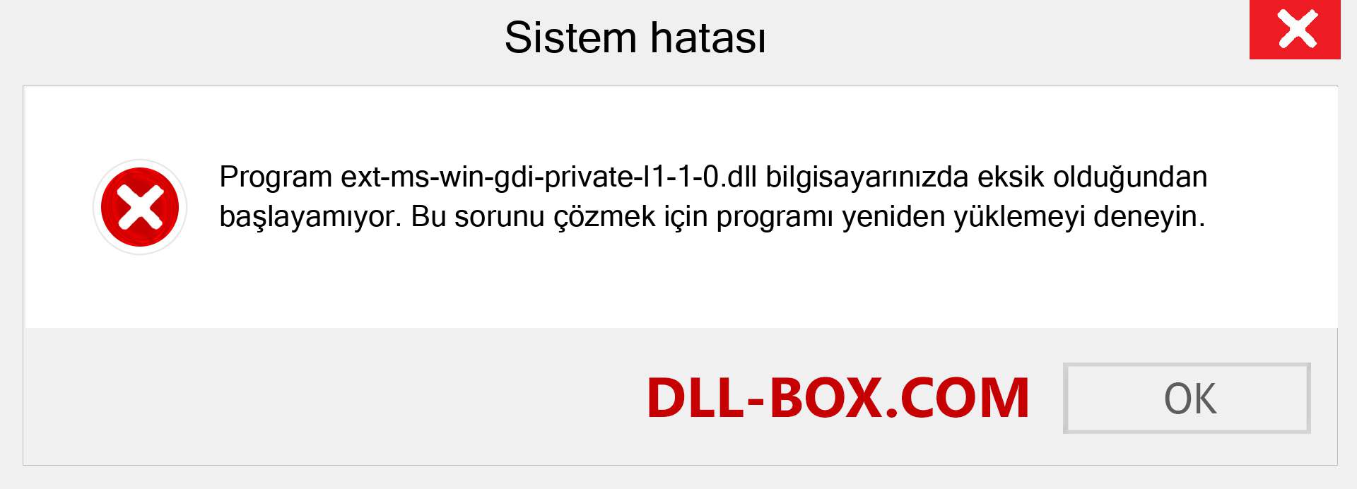 ext-ms-win-gdi-private-l1-1-0.dll dosyası eksik mi? Windows 7, 8, 10 için İndirin - Windows'ta ext-ms-win-gdi-private-l1-1-0 dll Eksik Hatasını Düzeltin, fotoğraflar, resimler